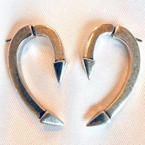 Jewelmint 🪙Industrial Curved Spike Earrings